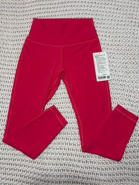 lululemon lip gloss align leggings 25” size 6